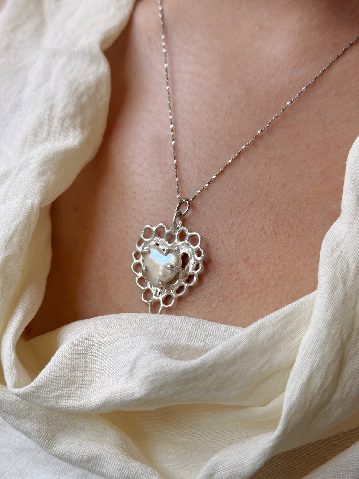 Lace heart
