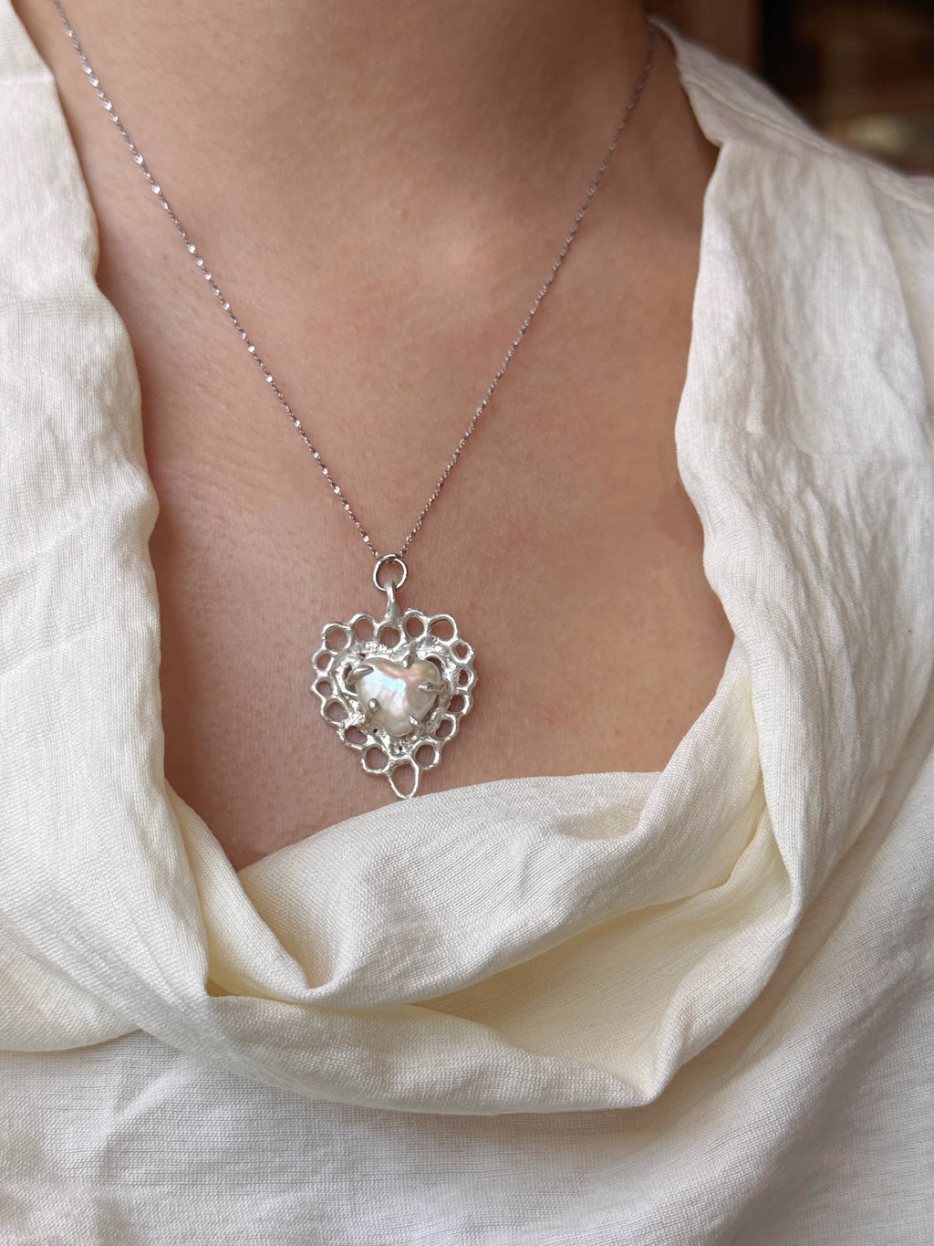 Lace heart