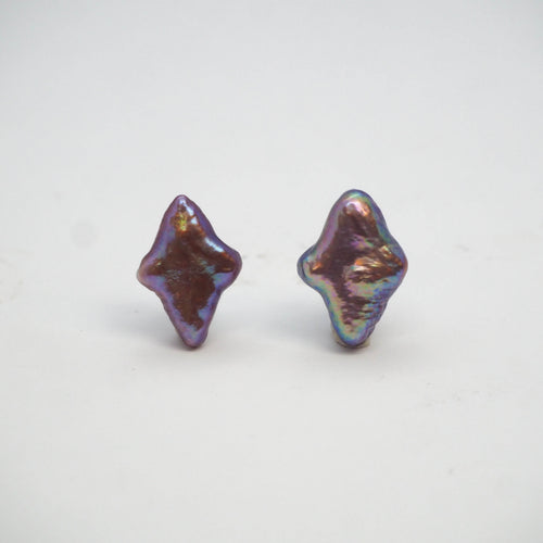 Bare Pearl Studs